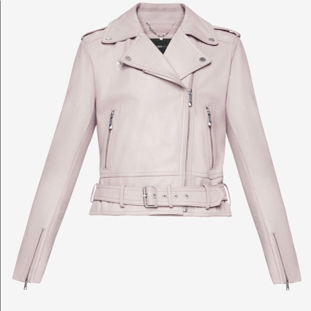 BCBG Max Azria Rowan Leather Jacket